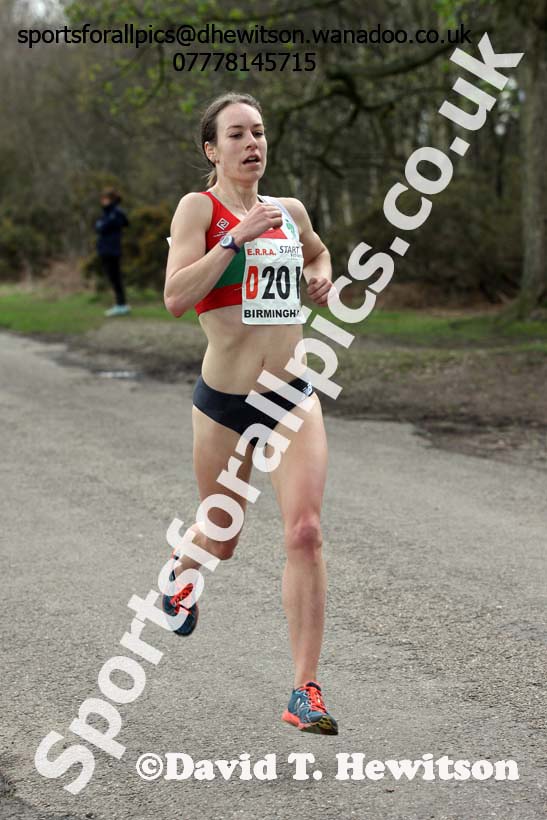 Senior womens English National 6 Stage Road Relay, 2016 English National 12 and 6 Stage Road Relays, Sutton Coldfield, Birmingham. Photo: David T. Hewitson/Sports for All Pics